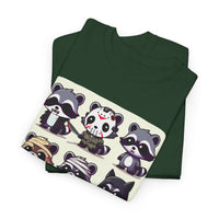 Halloween Raccoon Squad Goals T-Shirt - Cute, Spooky, Fun