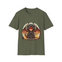 Hooded Dragon Demon Unisex Softstyle T-Shirt