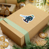 Halo Gamer Kiss-Cut Stickers, Fun Decor for Laptops, Gifts for Gamers, Video Game Art, Quirky Character Stickers