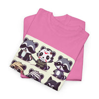 Halloween Raccoon Squad Goals T-Shirt - Cute, Spooky, Fun