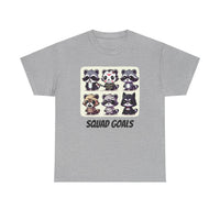 Halloween Raccoon Squad Goals T-Shirt - Cute, Spooky, Fun