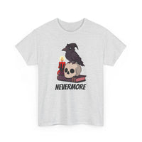 Nevermore Raven T-Shirt - Gothic, Spooky, Edgar Allan Poe