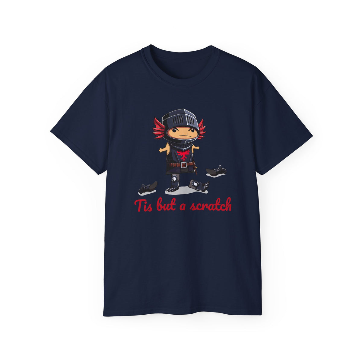 Funny Knight T-Shirt, Casual Wear, Gift for Gamers, Humor Tee, Unique Birthday Present, Quirky Costume Top