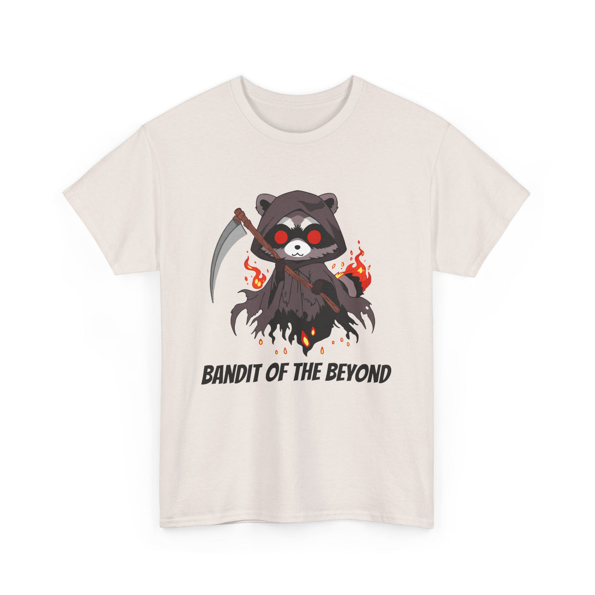 Raccoon Reaper T-Shirt - Bandit of the Beyond