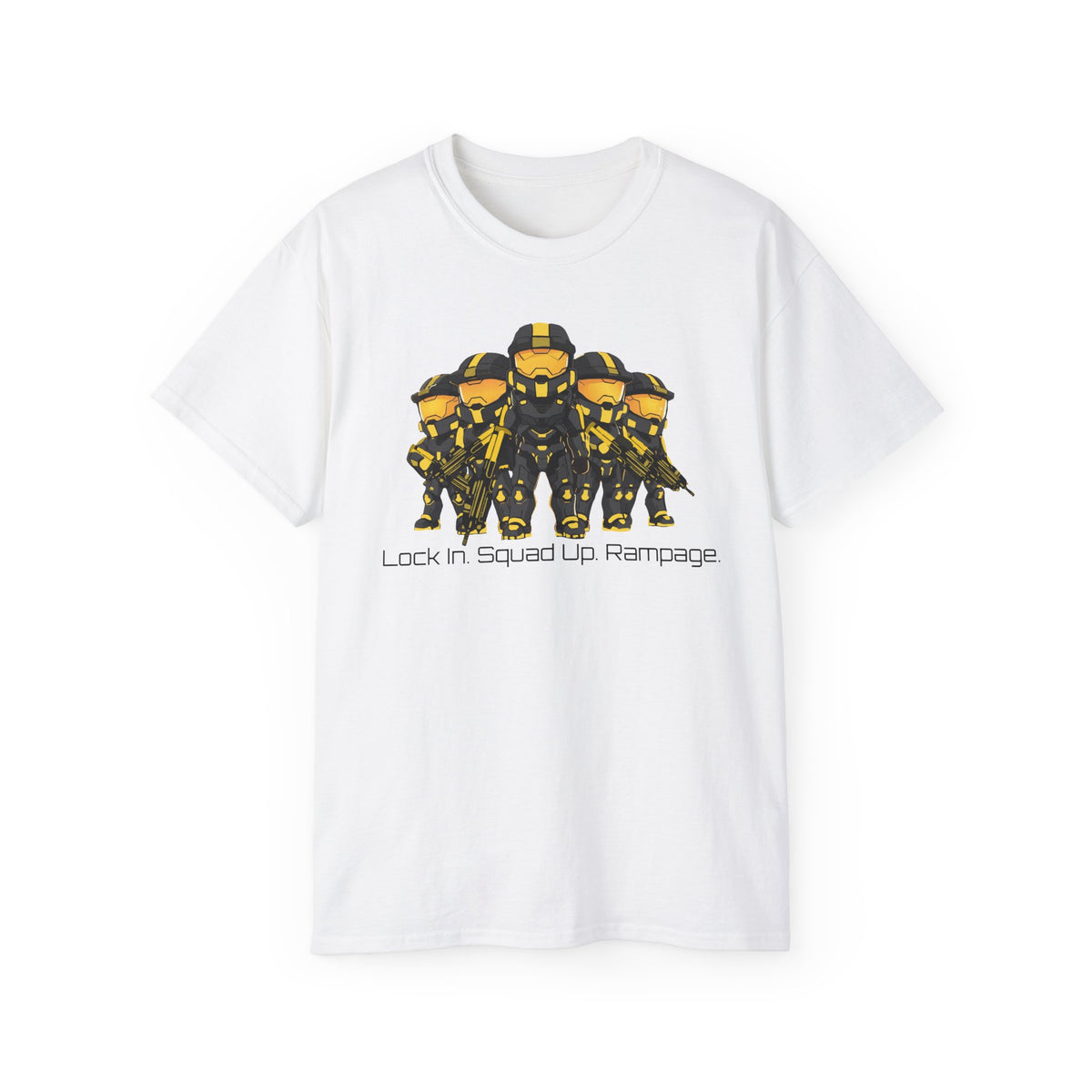 Lock In Squad Up Dominate Tee - Unisex Ultra Cotton T-Shirt for Gamers