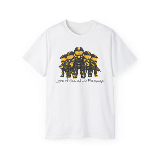 Lock In Squad Up Dominate Tee - Unisex Ultra Cotton T-Shirt for Gamers