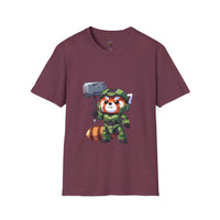 Spartan Red Panda Unisex Softstyle T-Shirt