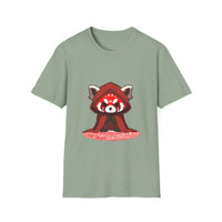 Cloaked Red Panda Unisex Softstyle T-Shirt