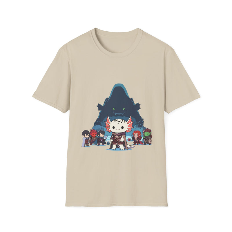 Heroic Fantasy Unisex T-Shirt - Vibrant Adventure Graphic Tee
