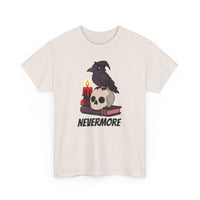 Nevermore Raven T-Shirt - Gothic, Spooky, Edgar Allan Poe