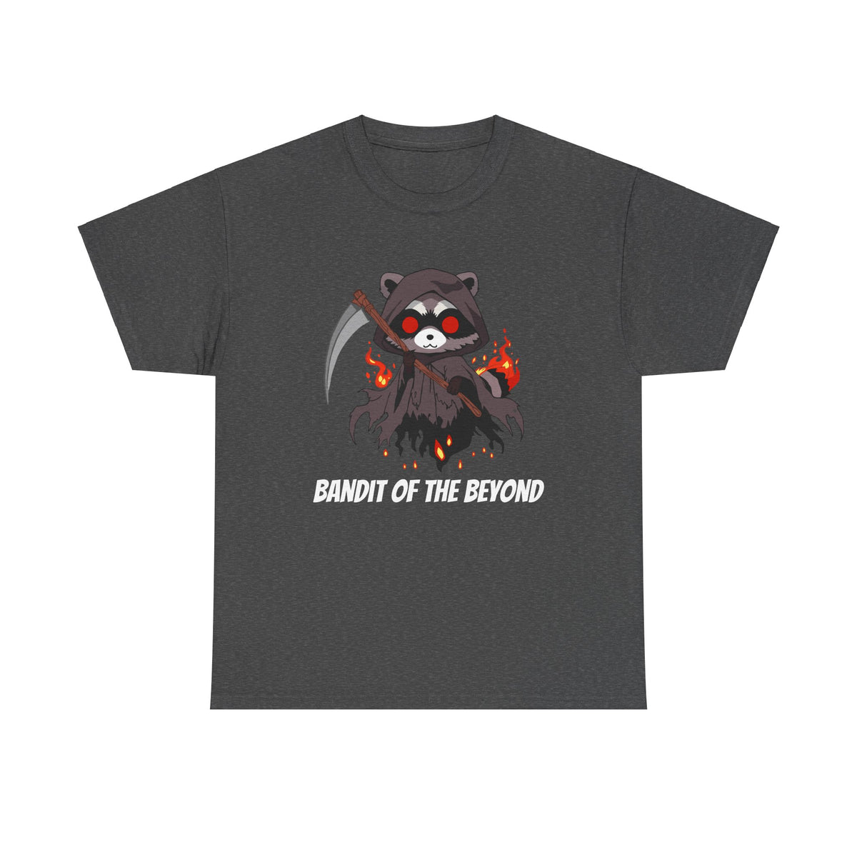 Raccoon Reaper T-Shirt - Bandit of the Beyond