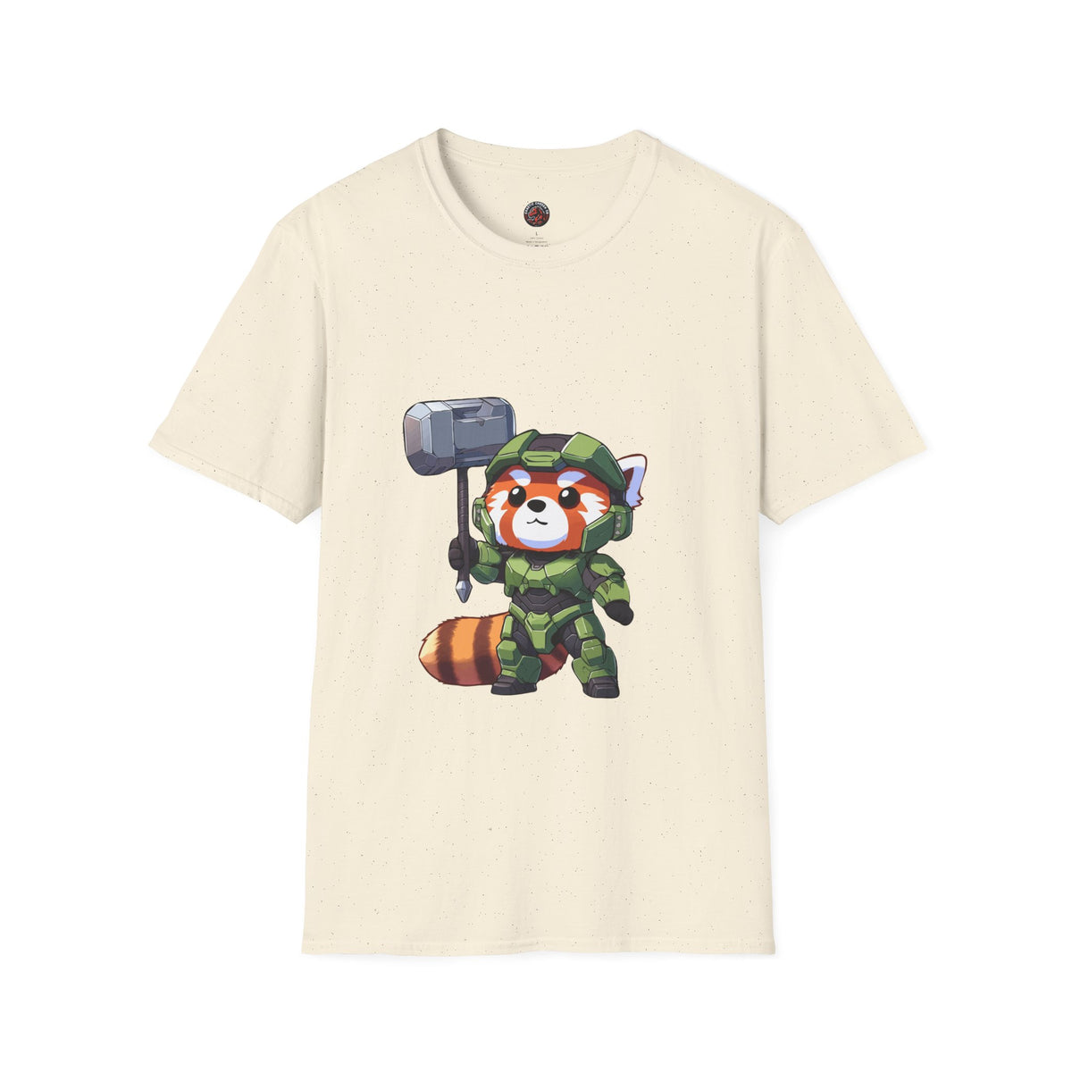 Spartan Red Panda Unisex Softstyle T-Shirt