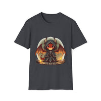 Hooded Dragon Demon Unisex Softstyle T-Shirt