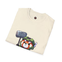 Spartan Red Panda Unisex Softstyle T-Shirt