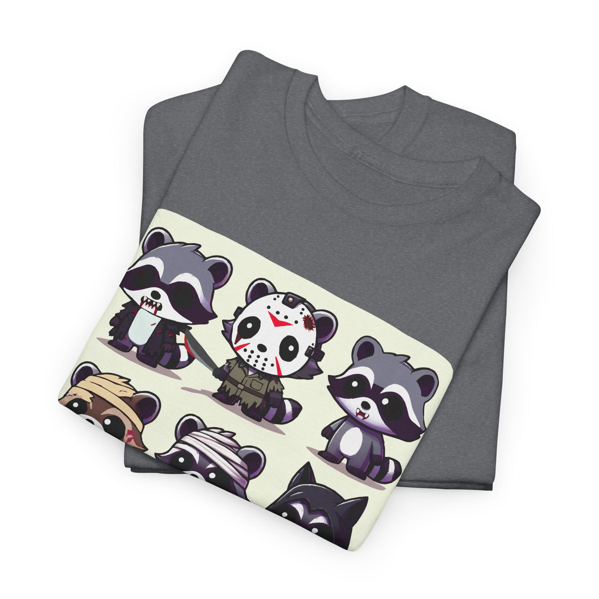 Halloween Raccoon Squad Goals T-Shirt - Cute, Spooky, Fun