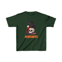 Spooky Cute Raven Kids Shirt - "Nevermore"