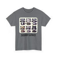 Halloween Raccoon Squad Goals T-Shirt - Cute, Spooky, Fun