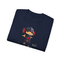Funny Knight T-Shirt, Casual Wear, Gift for Gamers, Humor Tee, Unique Birthday Present, Quirky Costume Top