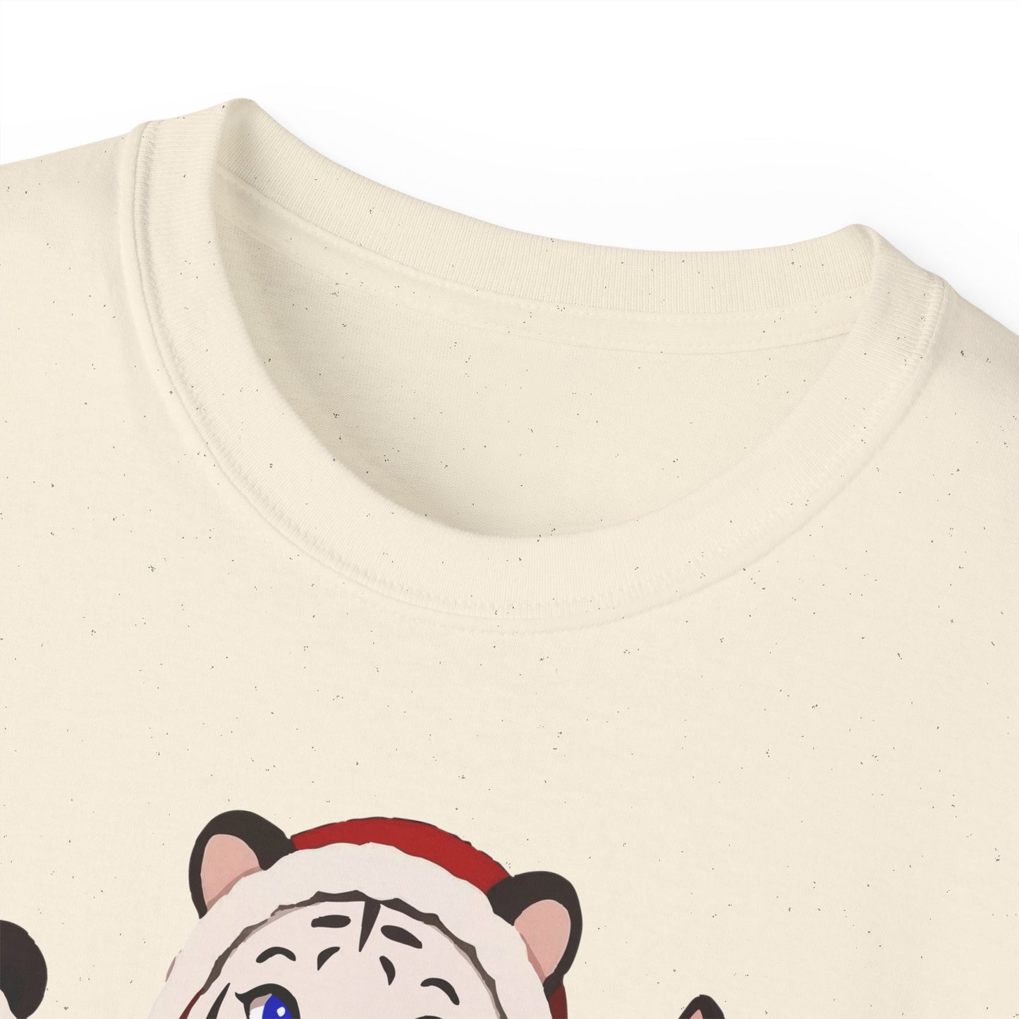 Cute Christmas Animals Tee — Santa Panda, Tiger & Fox Holiday T-Shirt