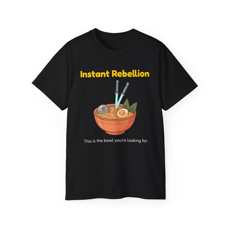 Funny Instant Ramen Unisex Ultra Cotton Tee – Perfect for Food Jedi!