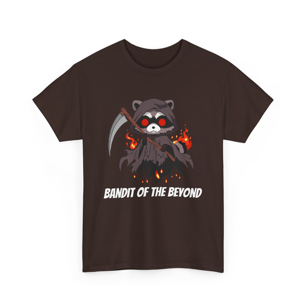 Raccoon Reaper T-Shirt - Bandit of the Beyond