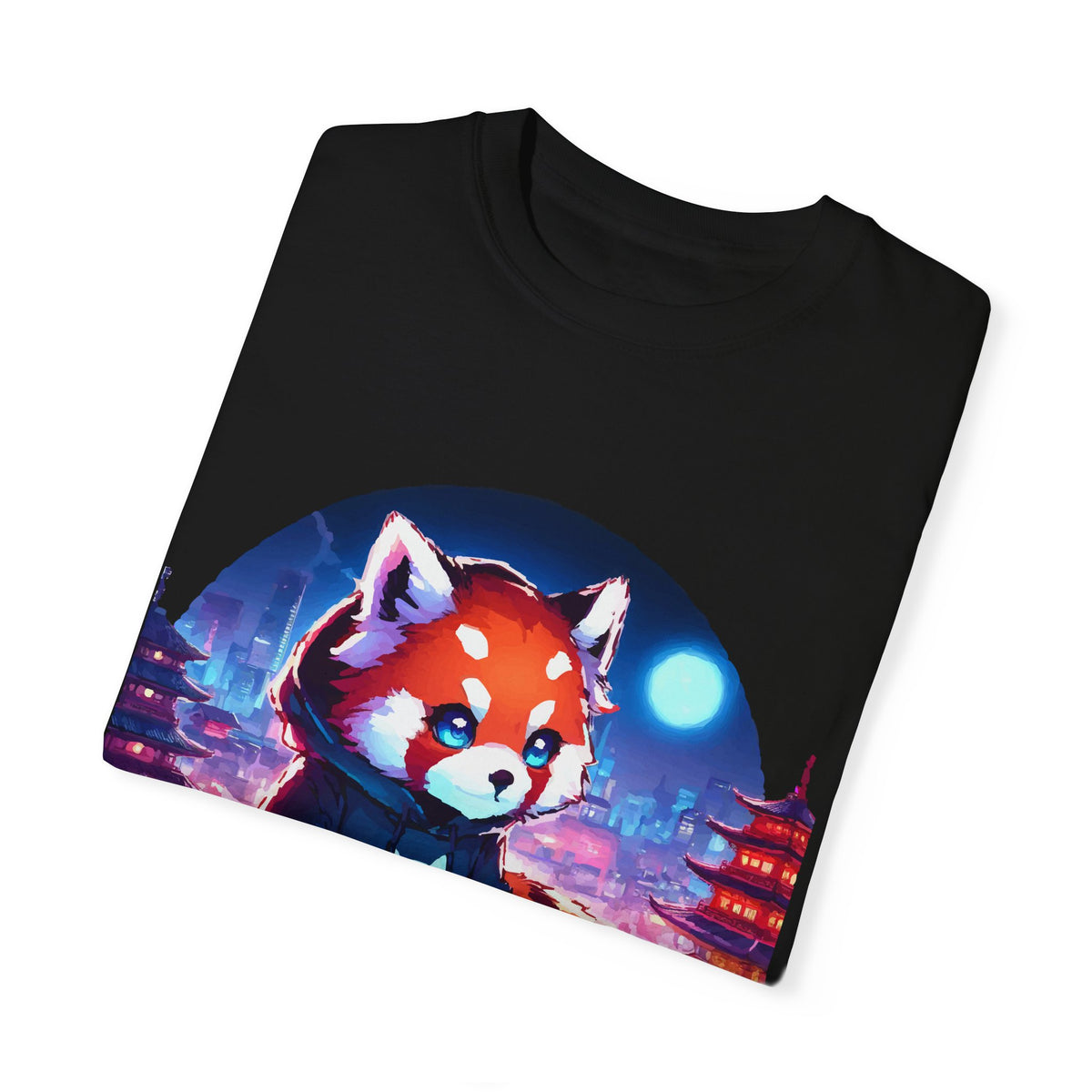 Red Panda Gamer T-Shirt - Cute & Funny Gaming Apparel