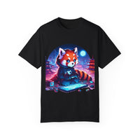 Red Panda Gamer T-Shirt - Cute & Funny Gaming Apparel