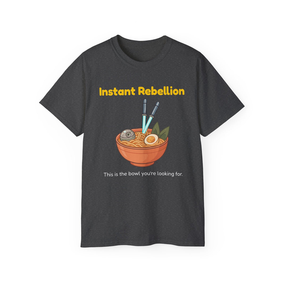 Funny Instant Ramen Unisex Ultra Cotton Tee – Perfect for Food Jedi!