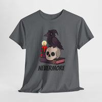 Nevermore Raven T-Shirt - Gothic, Spooky, Edgar Allan Poe