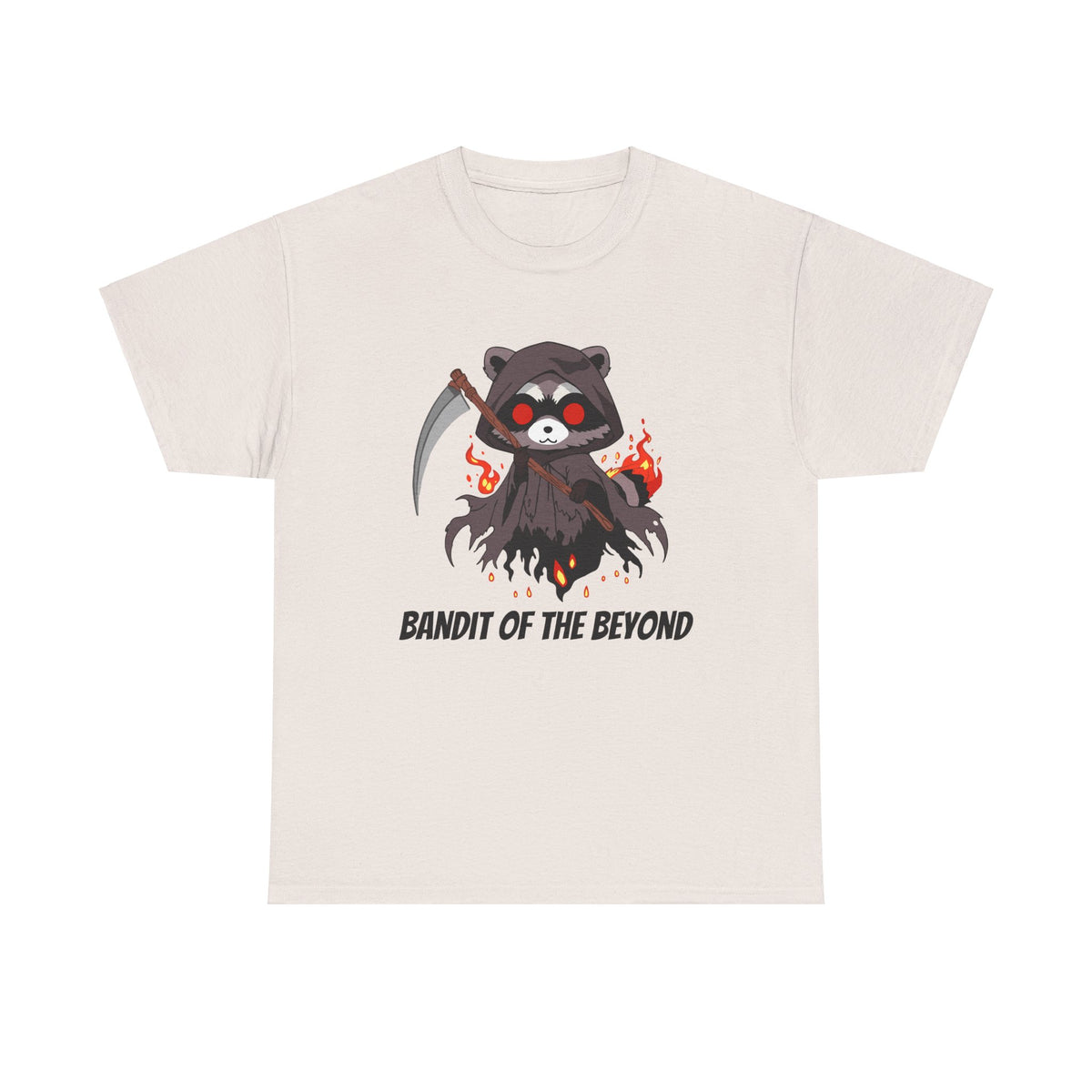 Raccoon Reaper T-Shirt - Bandit of the Beyond