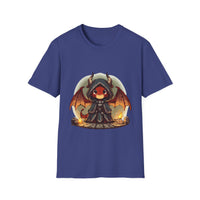 Hooded Dragon Demon Unisex Softstyle T-Shirt