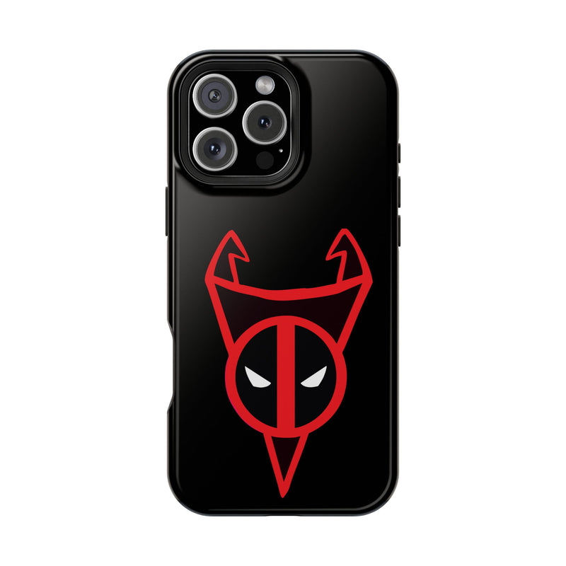 Unleash Your Inner Mercenary with the Irken Empire Deadpool Logo Phone Case!