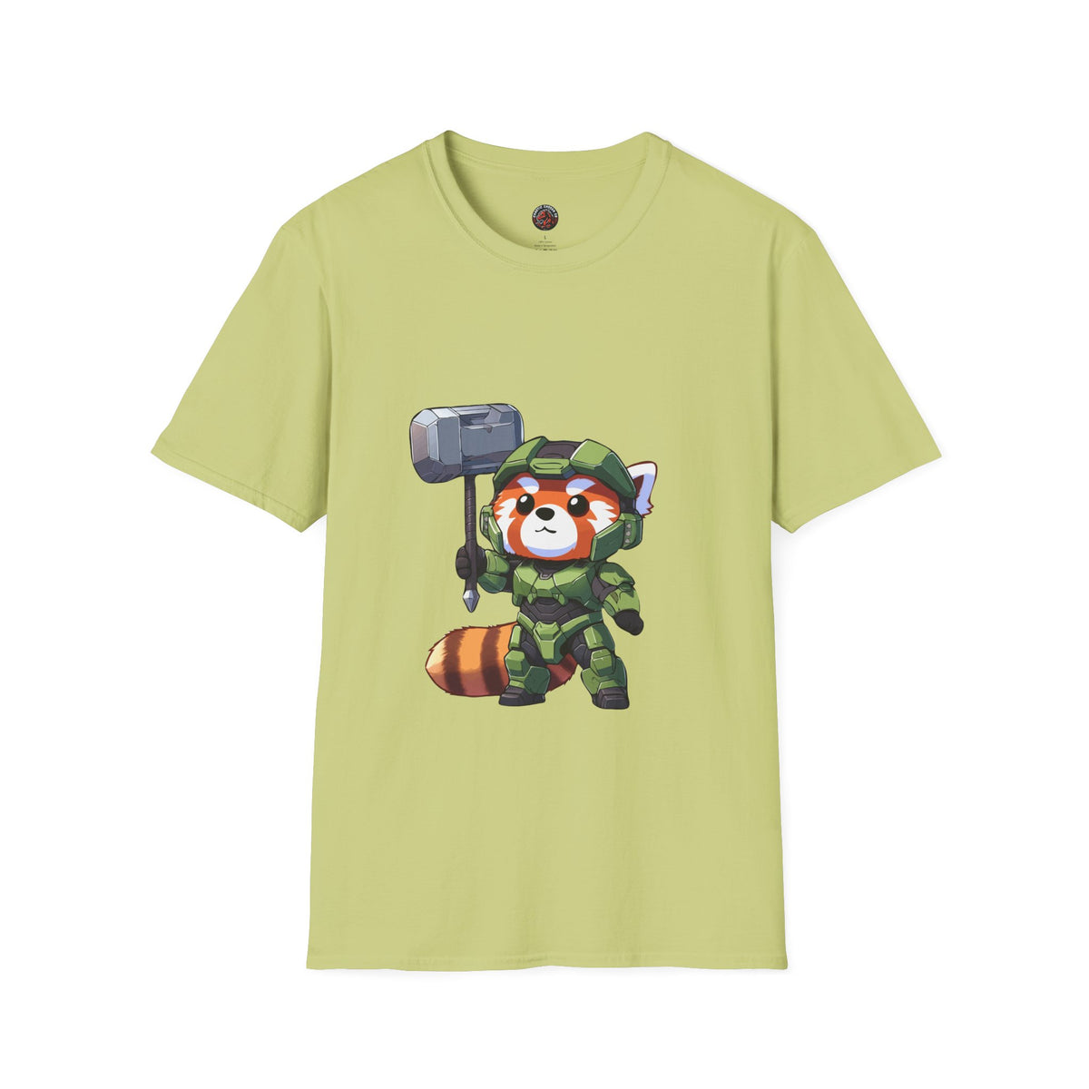 Spartan Red Panda Unisex Softstyle T-Shirt