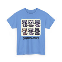 Halloween Raccoon Squad Goals T-Shirt - Cute, Spooky, Fun
