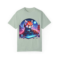Red Panda Gamer T-Shirt - Cute & Funny Gaming Apparel