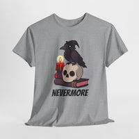 Nevermore Raven T-Shirt - Gothic, Spooky, Edgar Allan Poe