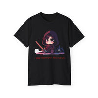 "I Will Finish What You Started" Unisex Cotton Shirt
