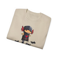 Funny Knight T-Shirt, Casual Wear, Gift for Gamers, Humor Tee, Unique Birthday Present, Quirky Costume Top